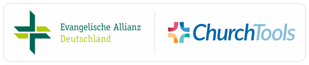 Grafik der Kooperationslogos: Evangelische Allianz Deutschland und ChurchTools
